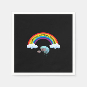 Emotional Help Coworker, Coworkers, Emotional Supp Napkin