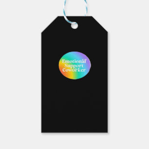 Emotional Help Coworker Funny Gift Tags