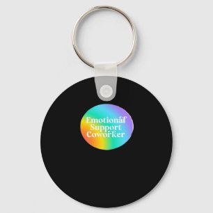 Emotional Help Coworker Funny Key Ring