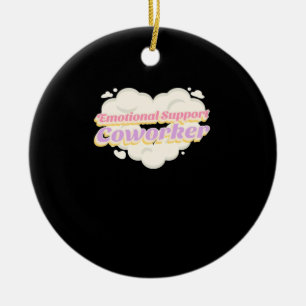 Emotional Help Coworker Office Gift Classic Ceramic Tree Decoration