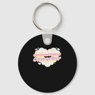 Emotional Help Coworker Office Gift Classic Key Ring