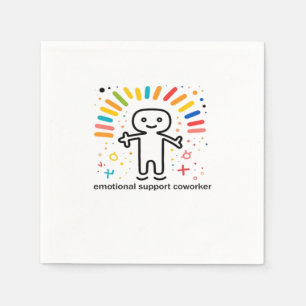 Emotional Help Coworker Viral Napkin