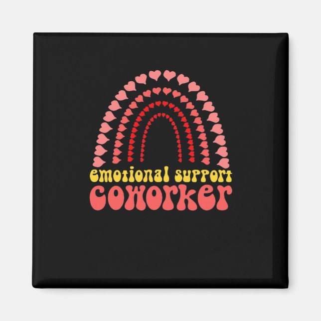 Emotional Help Coworker  Work Bestie Classic Magnet (Front)
