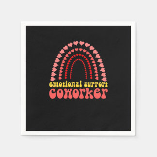 Emotional Help Coworker Work Bestie Classic Napkin