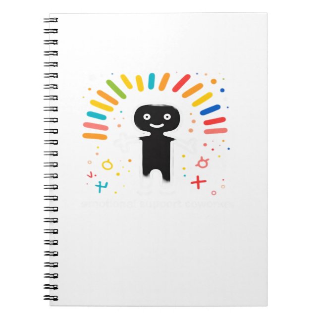Emotional Help Coworker - Work Bestie Notebook (Front)