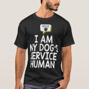 Emotional Human Do Not Pet Support Dog Owner Gifts T-Shirt