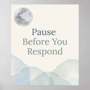 Emotional Regulation Classroom Poster