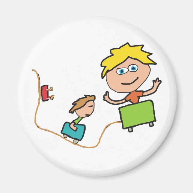 Emotional Roller Coaster Magnet (Front)