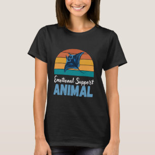 Emotional Support Animal Sea Ocean Stingray Animal T-Shirt