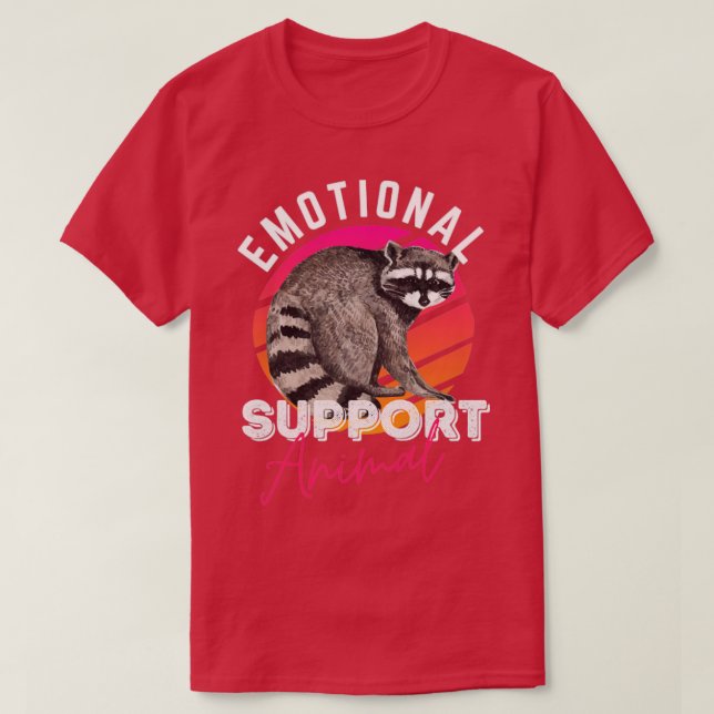 Emotional support animal T-Shirt (Design Front)