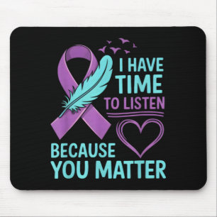 Emotional Support Awareness Mouse Pad