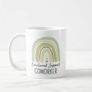 Emotional Support Coworker Colleague Friends BFF  Coffee Mug