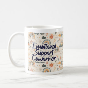 Emotional Support Coworker Mug. Coworker Gift Coffee Mug