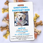 Emotional Support Dog Photo ID Badge