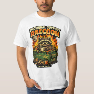 Emotional Support Dumpster Racoon T-Shirt