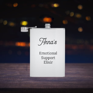 Emotional Support Hip Flask