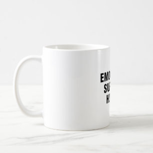 Emotional Support Human Coffee Mug