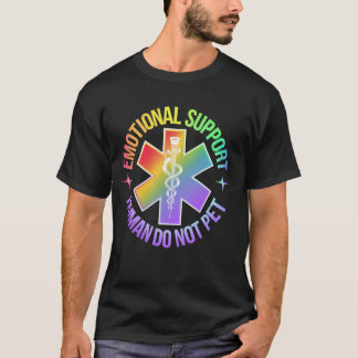 Emotional Support Husband Do Not Pet Funny T-Shirt