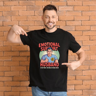 Emotional Support Husband Men's T-Shirt 