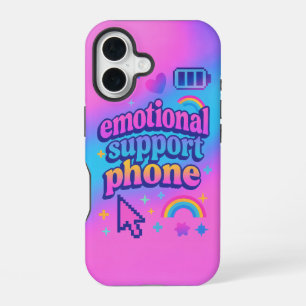 Emotional Support Phone iPhone 16 Case