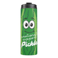 Emotional Support Pickle Funny Green 