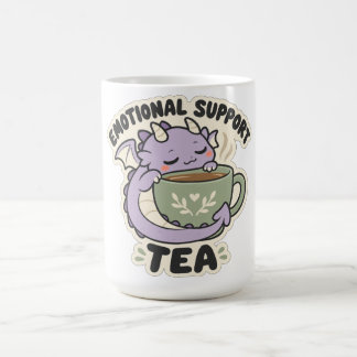 Emotional Support Tea Cosy Lavender Dragon Coffee Mug