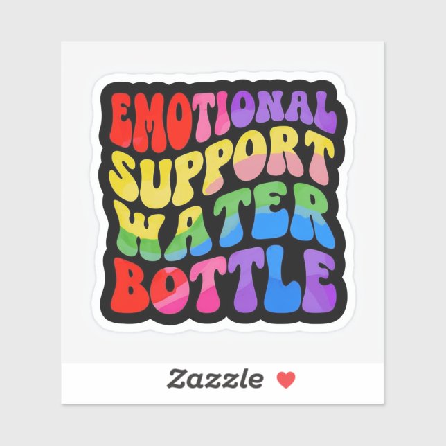 emotional support water bottle (Sheet)