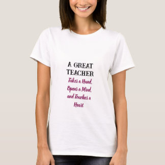 Emotional Thank You Teacher Gift T-Shirt