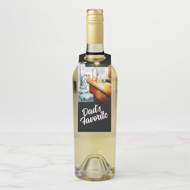 Emotional to Motivate, Logic to Justify Bottle Tag (On Bottle)