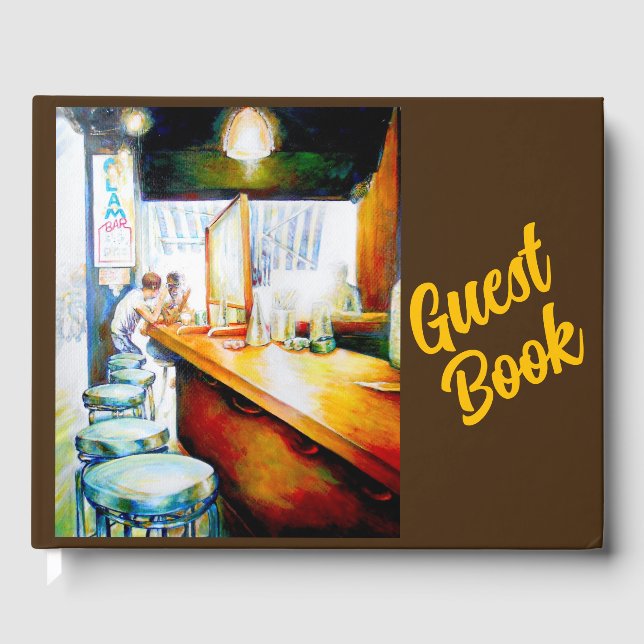 Emotional to Motivate, Logic to Justify Guest Book (Front)