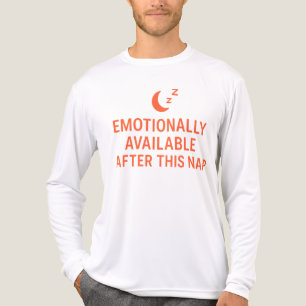 Emotionally Available After This Nap Funny Dad  Tri-Blend Shirt