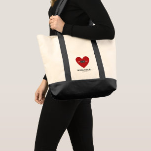 Emotionally available tote bag