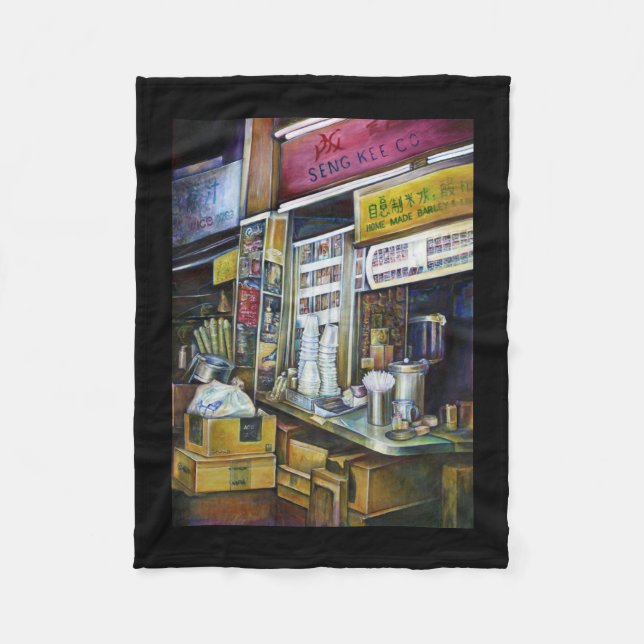 Emotionally Charged Forces of Light, Singapore Fleece Blanket (Front)