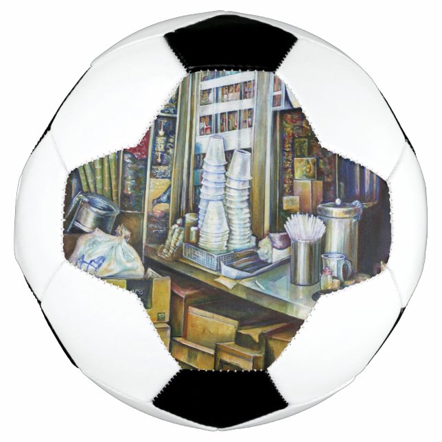 Emotionally Charged Forces of Light, Singapore Soccer Ball (Front)