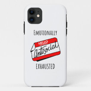Emotionally Exhausted Case-Mate iPhone Case