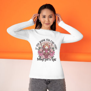 Emotionally Fragile Warrior – Cat Samurai Edition T-Shirt