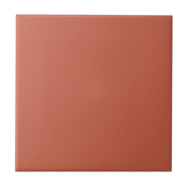 Emotionally Orange Square Kitchen and Bathroom Tile (Front)