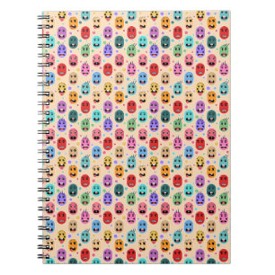 Emotions Colourful Faces Notebook