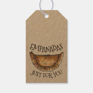 Empanadas Just for You Homemade Empanada Pastry Gift Tags
