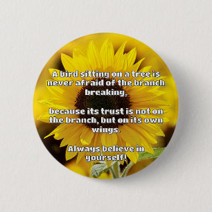 Empath Belief Positive Encouragement Quote 6 Cm Round Badge