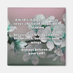 Empath Belief Positive Encouragement Quote Magnet