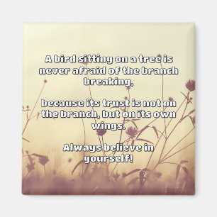 Empath Belief Positive Encouragement Quote Magnet