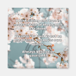 Empath Belief Positive Encouragement Quote Magnet