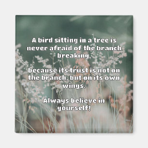 Empath Belief Positive Encouragement Quote Magnet