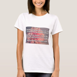 Empath Belief Positive Encouragement Quote T-Shirt