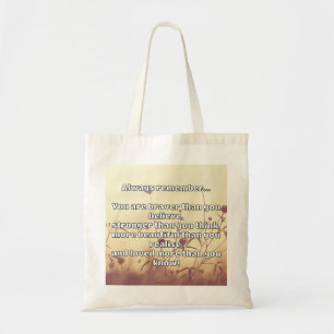 Empath Belief Positive Encouragement Quote  Tote Bag