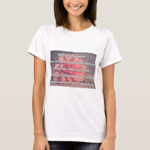 Empath Bravery Positive Encouragement Quote T-Shirt