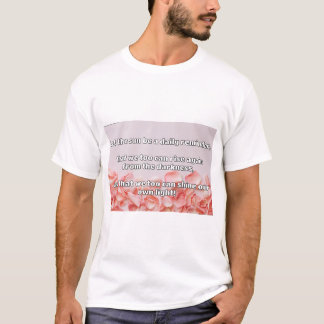 Empath Shine Positive Encouragement Quote T-Shirt