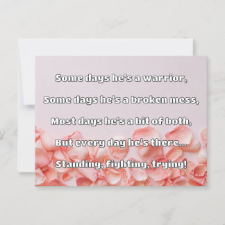 Empath Strength Positive Quote Encouragement Postcard