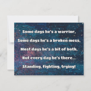 Empath Strength Positive Quote Encouragement Postcard